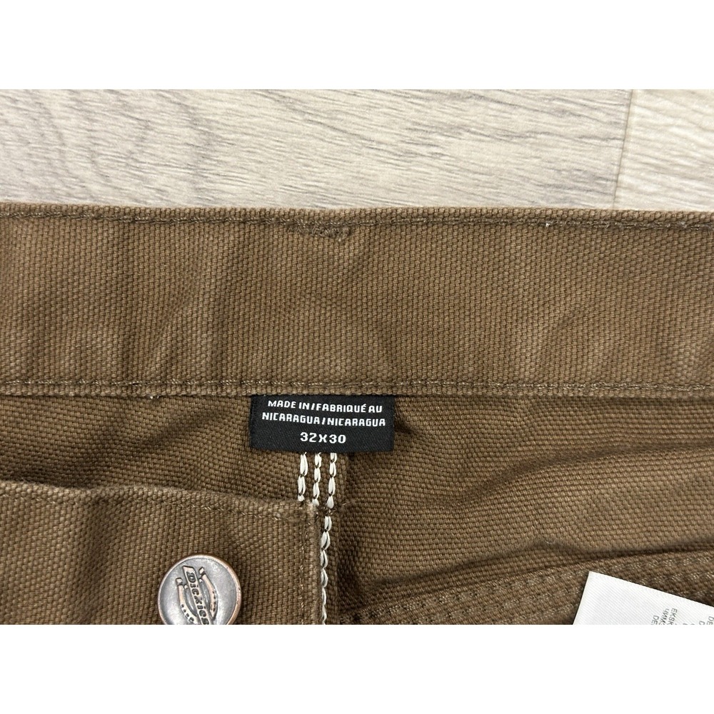 Dickies Carpenter Jeans Relaxed Fit 32x30 Straight Brown Utility NWOT - Picture 5 of 11
